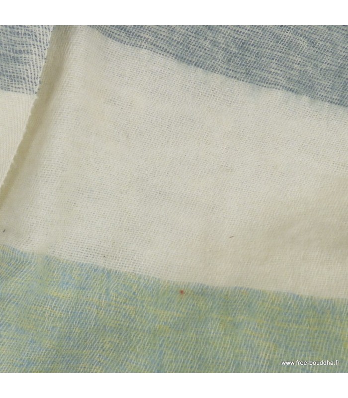 Châle en laine de yack doux et chaud pour l’hiver, fait au Népal