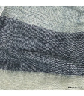 Châle yak wool dégradé de gris – Fabrication artisanale du Népal