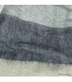 Châle yak wool dégradé de gris – Fabrication artisanale du Népal