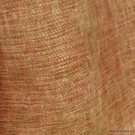 Echarpe en laine de yack rouge moutarde 30 x 150 cm - Echarpes Laine Homme Femme