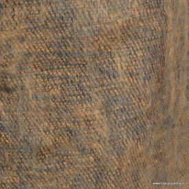 Echarpe en laine de yack marron chiné noir 30 x 150 cm - Echarpes Laine Homme Femme