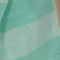 Echarpe en laine de yack faite au Népal vert lagon - Echarpes Laine Homme Femme