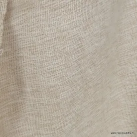 Echarpe en laine de yack beige naturel - Echarpes Laine Homme Femme