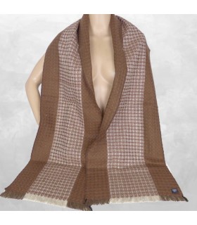 Écharpe en laine vierge, douce et chaude, fabriquée au Népal.