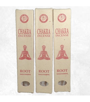 Encens chakra Racine Nagchampa – Encens tibétain artisanal