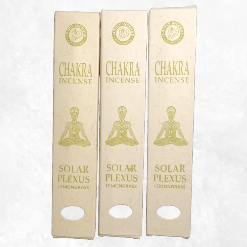Encens pour chakra Plexus solaire- Chakra 3 - Encens tibétains, accessoires