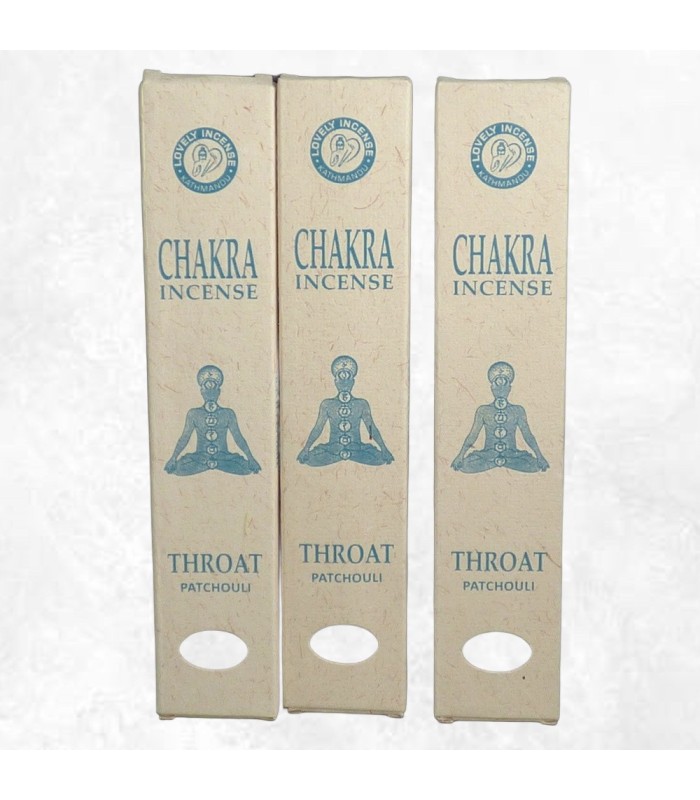 Encens chakra Gorge patchouli – Encens tibétain artisanal naturel