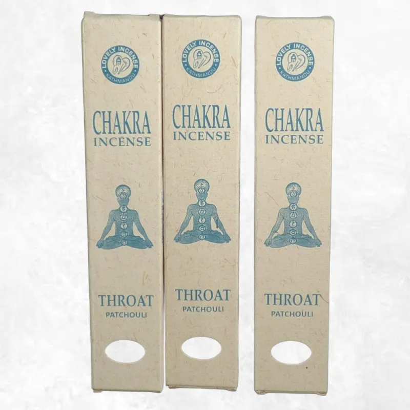 Encens pour chakra de la Gorge - Chakra 5 - Encens tibétains, accessoires