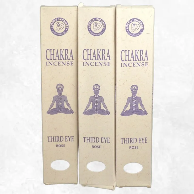 Encens pour chakra frontal, 3è oeil - Chakra 6 - Encens tibétains, accessoires