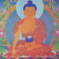 Thangka Bouddha Amitabha 105 cm – Reproduction Népal