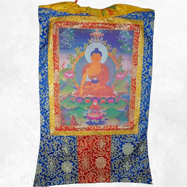 Thangka tibétain Bouddha Amitabha 105 cm - Thangkas tibétains