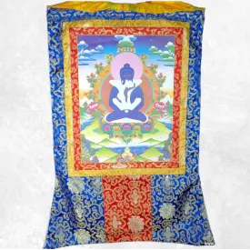 Thangka tibétain Bouddha Shakti 105 cm - Népal - Thangkas tibétains