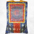 Thangka bouddhiste Mandala de Kalachakra 105 cm – Népal