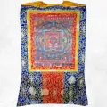 Thangka bouddhiste Mandala de Kalachakra 105 cm - Népal - Thangkas tibétains