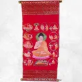 Tenture bouddhiste sur Velours La Vie de Bouddha - Tentures bouddhistes