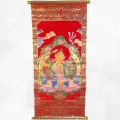 Tenture bouddhiste tibétaine Manjushri 79 x 34 cm - Tentures bouddhistes