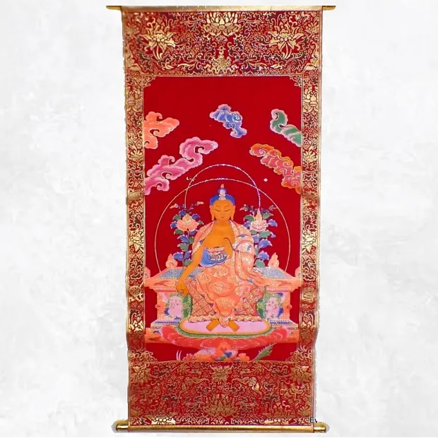 Tenture bouddhiste Maitreya 79 x 34 cm - Tentures bouddhistes