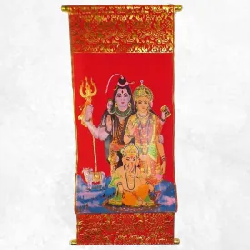 Tenture bouddhiste hindouiste Ganesh et Parvati - Tentures bouddhistes