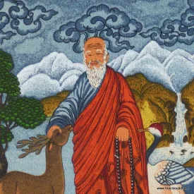 Tenture Bouddhiste Lama Guru - Tentures bouddhistes