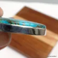Gros Pendentif Shattuckite et Améthyste cabochon - Bijoux en Shattuckite