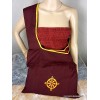 Sac moine tibétain Roue du Dharma Sacs tibétains et indiens sacRD1