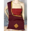 Sac moine tibétain Roue du Dharma - Sacs tibétains et indiens