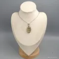 Pendentif Fluorite arc-en-ciel verte et jaune - Bijoux en Fluorite Arc-en-ciel