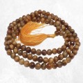 Mala tibétain de méditation en Oeil de Chat - Mala tibétain 108 perles