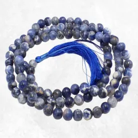 Mala tibétain 108 perles en Sodalite - Mala tibétain 108 perles