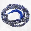 Mala tibétain 108 perles en Sodalite - Mala tibétain 108 perles