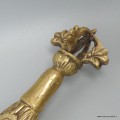 Epée de Manjushri courbe corail ou lapis lazuli - Objets rituels bouddhistes