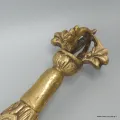 Epée de Manjushri courbe corail ou lapis lazuli - Objets rituels bouddhistes