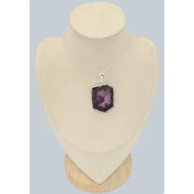 Grand Pendentif Auralite 23 authentique – cristal spirituel - Pendentifs pierres naturelles