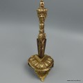 Phurba tibétain sur socle en laiton pour rituel bouddhiste - Objets rituels bouddhistes