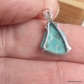 Boucles d'oreilles Turquoise Kingman brute - Boucles d'oreilles en pierres naturelles