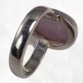 Bague Kunzite authentique nacrée taille 58 - Bagues pierres naturelles