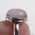 Bague Kunzite authentique nacrée taille 58 - Bagues pierres naturelles