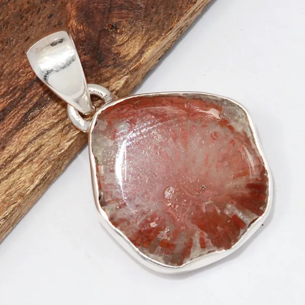 Pendentif Corail rouge – énergie vitale et protection - Bijoux en Corail