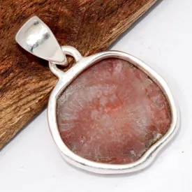 Pendentif Corail rouge – force intérieure et ancrage - Bijoux en Corail