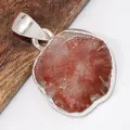 Pendentif Corail rouge – force intérieure et ancrage - Bijoux en Corail