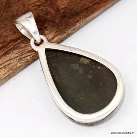 Pendentif Pyrite dorée, pierre de vitalité - Pendentifs pierres naturelles