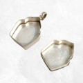 Petit Pendentif tibétain Om en argent 925 - Pendentifs tibétains bouddhistes