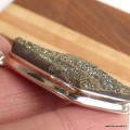 Pendentif argent Pyrite arc-en-ciel asymétrique - Pendentifs pierres naturelles