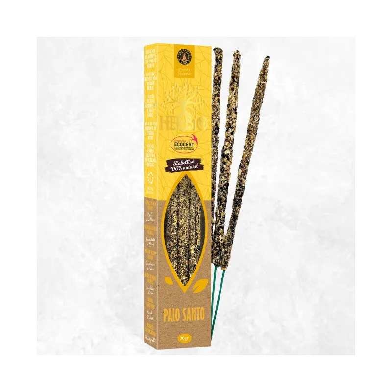 Encens Smudge Palo Santo, 20 gr, Ecocert bio - Encens tibétains, accessoires