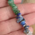 Bracelet 7 chakras, perles baroques authentiques - Bracelet en perles et Pierres naturelles