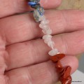 Bracelet 7 chakras, perles baroques authentiques - Bracelet en perles et Pierres naturelles