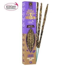 Encens Lavande Herbio smudge, 20 gr, Ecocert bio - Encens tibétains, accessoires