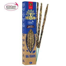 Encens Nag Champa Herbio smudge, 20 gr, Ecocert bio - Encens tibétains, accessoires