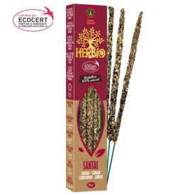 Encens Bois de Santal Herbio smudge 20 g boisé apaisant purifiant