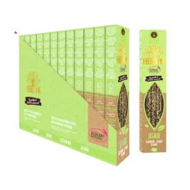 Encens Jasmin bio Ecocert, Herbio smudge, 20 gr - Encens tibétains, accessoires